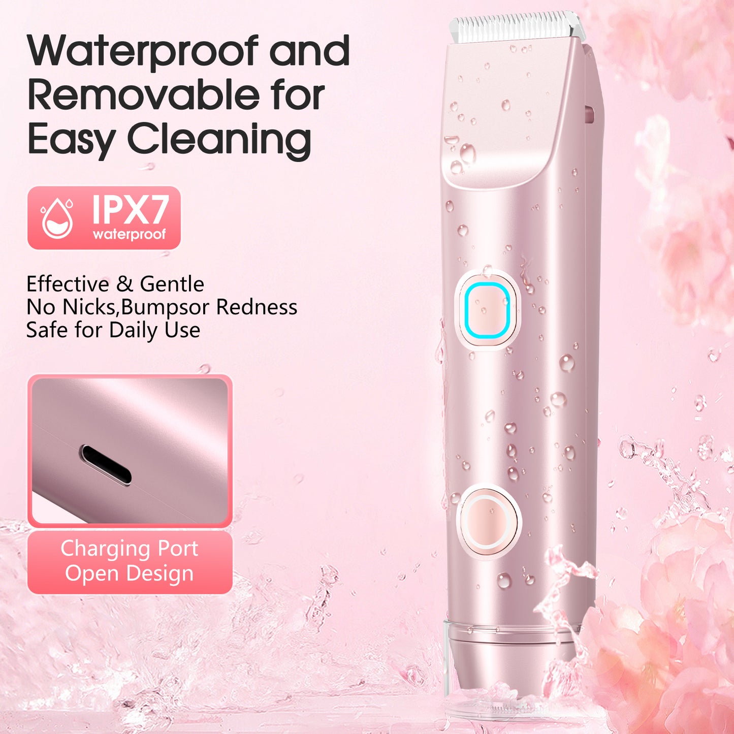 Dual-Head Bikini Hair Shaver